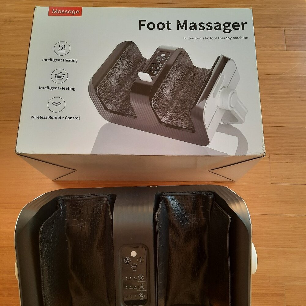Foot Massager JB-01 with Heat, Wireless Remote Control